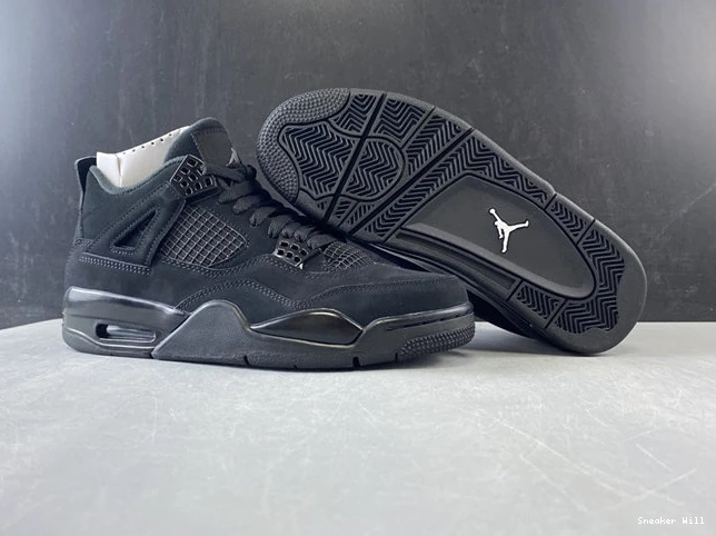 Black 4 Jordan Retro CU1110-010 SmartChoice Cat 828 0521
